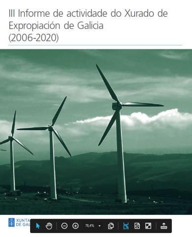 III Memoria Actividade Xurado de Expropiación de Galicia 2006-2020